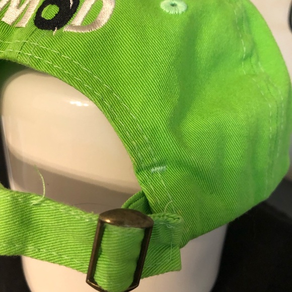 Vintage - Rare Shag designed Palm Springs Modernism Week Neon Green Hat - Picture 4 of 12